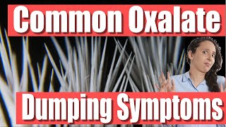 Common Oxalate Dumping Symptoms on a Carnivore Diet IBS Diarrhea Diet [upl. by Lehcnom]