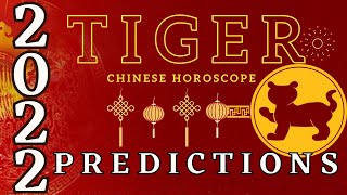 Tiger 2022 horoscope prediction  2022 Animal Signs Forecast Tiger [upl. by Nnitsuj375]