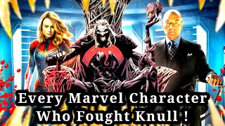 Every Marvel Movie Character In The MCU Multiverse Who Has Battled Knull In The Comics [upl. by Trotta]