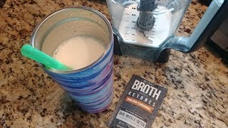 Pruvit Keto SALTED CARAMEL BONE BROTH SLUSHIES [upl. by Scheck532]