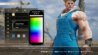 HOW TO MAKE GUILE FROM SF6 IN SOUL CALIBUR VI [upl. by Atinram89]