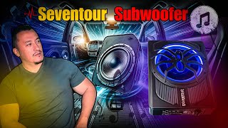 Upgrade Your Car Audio Seventour 10quot Under Seat Subwoofer Full Review  LIFE IN SPEED [upl. by Musa387]