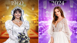 Wedding Dress Trends Through the Decades A Journey from Vintage to Modern Styles [upl. by Togram]