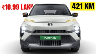 2024 Tata Punch EV launch  Price Features range Color Option All Details [upl. by Alleon668]