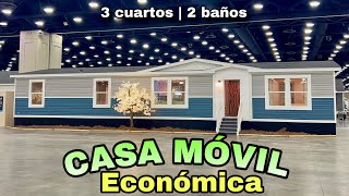 ‼️NUEVA CASA MÓVIL ECONÓMICA d 3 CUARTOS  RECORRIDO POR LA CASA MÓVIL 2024‼️ [upl. by Vaish]