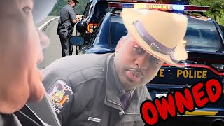 LAW STUDENT ID REFUSAL IN ILLEGAL TRAFFIC STOP [upl. by Olumor]