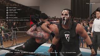 WWE 2K24  Guerillas of Destiny vs The Good Brothers Battle of the Bullet Club in Korakuen Hall [upl. by Kai]