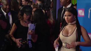 Nicki Minaj 2018 VMA Awards Red Carpet  TheSalonGuy [upl. by Eeleimaj930]