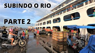 Como foi a viagem de barco navio de Santarém a Manaus via Parintins e Itacoatiara [upl. by Donelle]