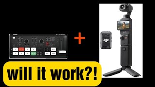 DJI osmo pocket 3 compatible video switcher for faster editing [upl. by Jory]