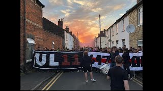 617 SQUADRON  LINCOLN CITY VS DERBY ULTRAS LINCOLN [upl. by Seraphine]