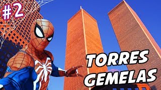 ENCONTRAMOS LAS TORRES GEMELAS  PS4  SpiderMan DLC El Robo 2 [upl. by Retsila]