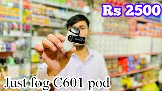 JustFog C601 unboxing video review smoke test [upl. by Etnasa]