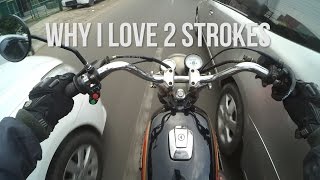 WHY I LOVE 2 STROKES   RX KING  RC 100  2 TAK  MOTOVLOG [upl. by Sheffy190]