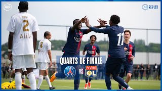 Quarts de finale  ParisSG vs Olympique Lyonnais 50 en replay I Playoffs Championnat Nat U19 [upl. by Cynar]