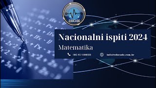 Nacionalni ispiti 2024  Matematika probni ispit [upl. by Ilysa977]