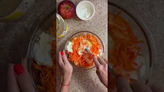 Apple and Carrot Salad Салат из яблок и моркови [upl. by Annahael68]