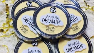 W7 Banana Dreamin pressed powder Honest ReviewBanglaShajbo [upl. by Huston663]