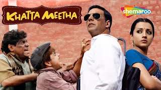 तुझ्या नानाची टांग  Khatta Meetha Hindi Comedy MovieAkshay Kumar Johny LeverAsraniRajpal Yadav [upl. by Anirpas]