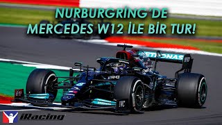 Mercedes W12 in Nürburgring Nordschleife  iRacing [upl. by Alegnave688]