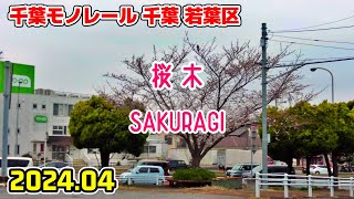 千葉散歩 桜木若葉区 千葉都市モノレール Chiba Japan Walk in Sakuragi [upl. by Else]