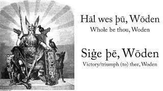 Devotional Hāl wes þū Wōden [upl. by Asiram]