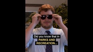 Did you know that in PARKS AND RECREATION [upl. by Ehrman269]