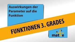 Auswirkungen der Parameter quotaquot und quotdquot auf Funktionen dritten Grades [upl. by Guthry8]