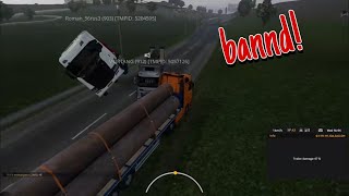 A normal day at last bannd truckersmptmp 1000subscriber eurotrucksimulator2 fyp [upl. by Ellenehs]