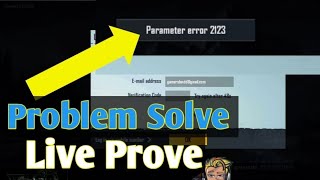 Parameter Error Fixed 100 Work BGMI Parameter Error Kaise Fix Kare How To Solve parameter error [upl. by Yde]