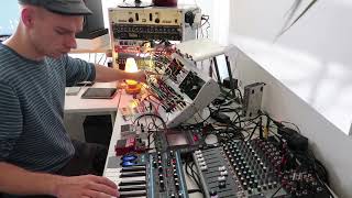 Eurorack Impro  Patch Jam 01  Synthikat [upl. by Schiff858]