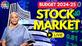 Stock Market LIVE Updates  Budget 2024 LIVE  Nifty amp Sensex Live  July 23rd  Business News Live [upl. by Gurias]