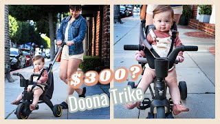 250 Trike・Doona Liki Trike S3 Review and Demo [upl. by Yemorej633]