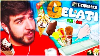 Il miglior GELATO ITALIANO  TIER LIST con JTAZ  REACTION VECCHIE PUBBLICITÀ [upl. by Neerehs]