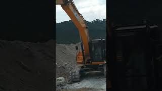 Excavator cutting a new road👇👇 [upl. by Guillaume]