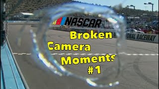 NASCAR Broken Camera Moments 1 [upl. by Jeaz869]