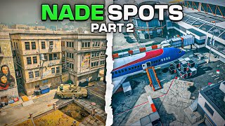 1 PRO NADE SPOTS FOR MW3 RANKED PLAY Part 2 [upl. by Airtap]