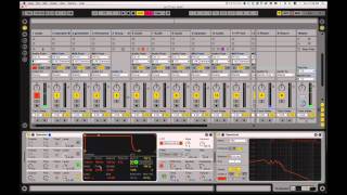 part 2 modulating frequency with LFO and envelope in ableton live operator [upl. by Mixie]