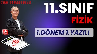 11SINIF FİZİK 1DÖNEM 1YAZILI ÇALIŞMASI  FİZİK YAZILI ÇALIŞMASI  1DÖNEM 1YAZILI ÇALIŞMASI [upl. by Acim]