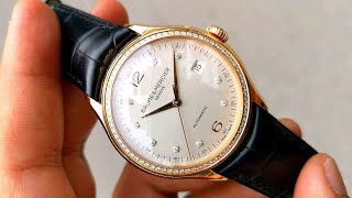 Baume Mercier Clifton MOA10194 Solid Gold 18K [upl. by Juanita964]