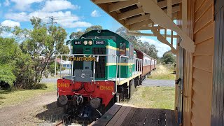 DH45  SDSR Train to Stanthorpe  11112023 [upl. by Leffert997]