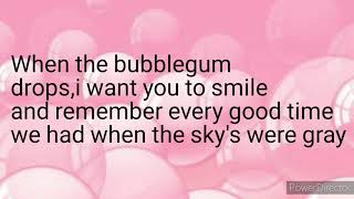 Bubblegum KK lyrics [upl. by Idissak199]