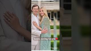 Ivanka Trump and Jared Kushner a sweet and loving couple shorts ivanka trump jaredkushner [upl. by Enitram617]