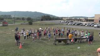 2012 Hedgesville High School WV Band Camp part 2 [upl. by Schuh]