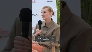 Cannes TheShrouds Star DianeKruger on Working With Iconic Director DavidCronenberg 🎬 [upl. by Erihppas]