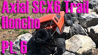 Crawling with the 16 Scale Axial SCX6 Trail Honcho and the 110 Axial Capra  Pt 6 [upl. by Nathan]