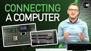 How To Connecting a Computer to the Behringer X32 [upl. by Emelda]