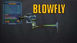 Borderlands the Pre Sequel quotBlowflyquot Legendary Pistol GuideReview [upl. by Hansen]