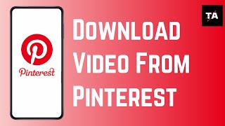 How To Download Video From Pinterest 2024 [upl. by Arrehs2]