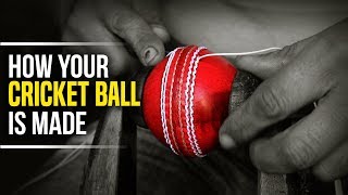 Heres how your cricket ball is made [upl. by Einolem]